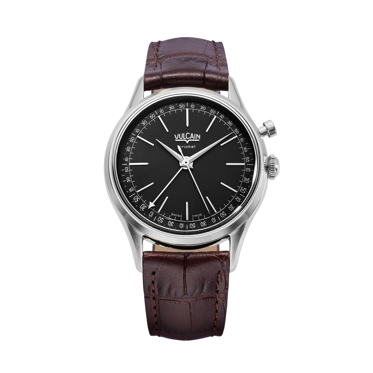 VULCAIN Cricket President 39 mm - Black