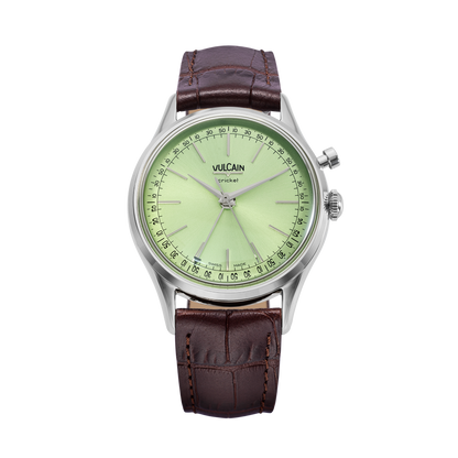 VULCAIN Cricket President 39 mm - Pistachio Green