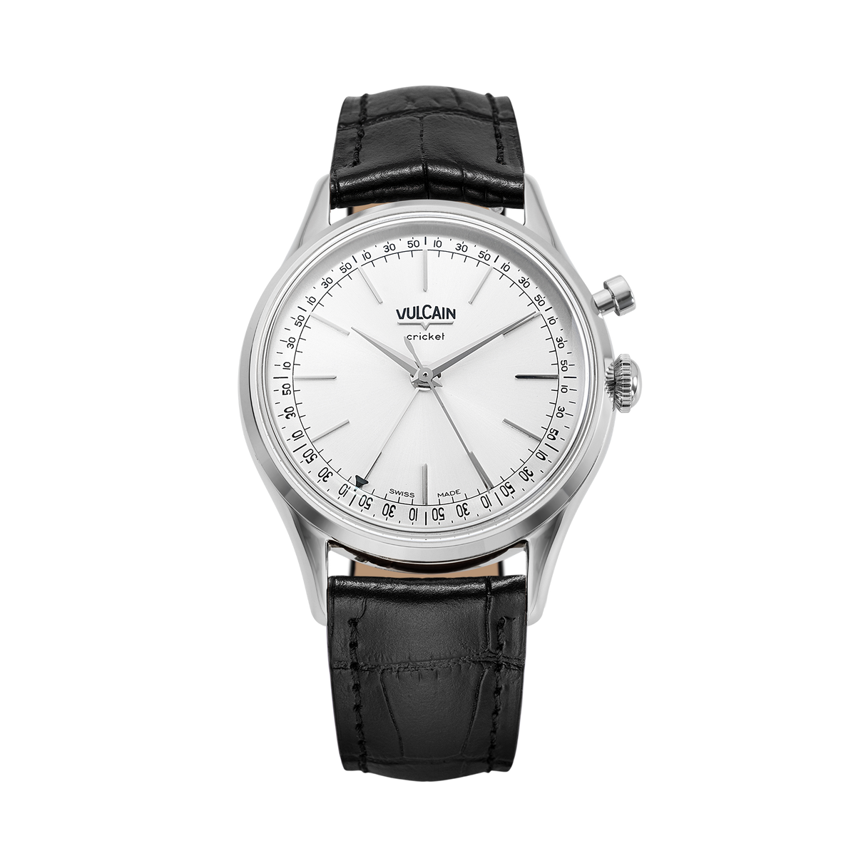 VULCAIN Cricket President 39 mm - Silver