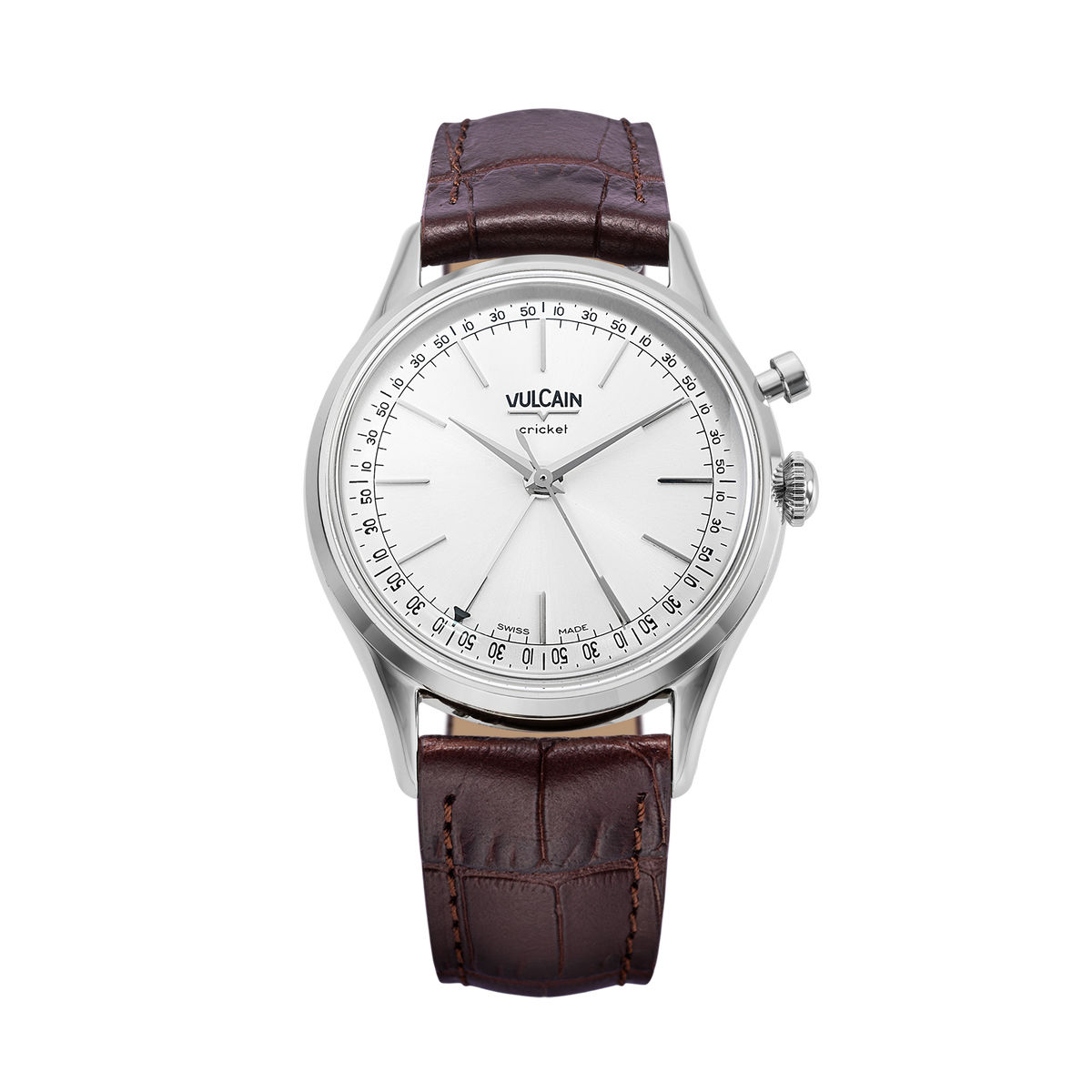 VULCAIN Cricket President 39 mm - Silver