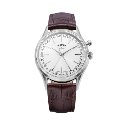 VULCAIN Cricket President 39 mm - Silver