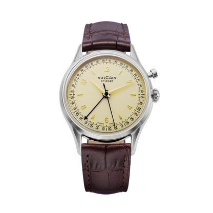 VULCAIN Cricket Tradition 39 mm - Eggshell