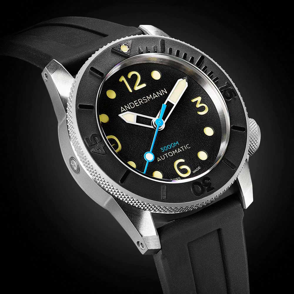 LIMITED EDITION 100x Swiss Made - Andersmann DEEP OCEAN ANN0913 3.000m