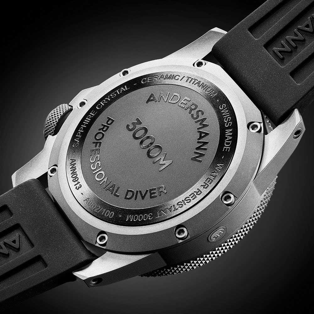 LIMITED EDITION 100x Swiss Made - Andersmann DEEP OCEAN ANN0913 3.000m