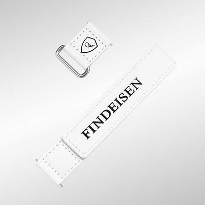 FINDEISEN Velcro Armband Weiß 20mm