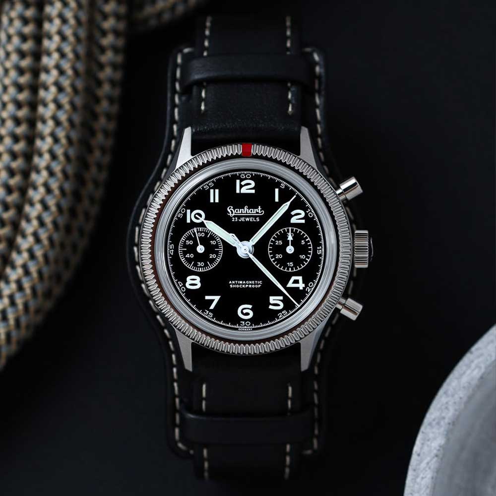 Hanhart 417 ES 1954 Edelstahl