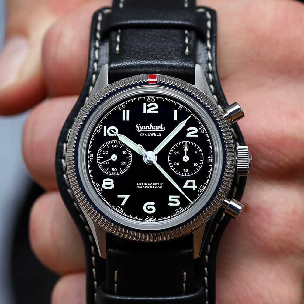 Hanhart 417 ES 1954 Edelstahl