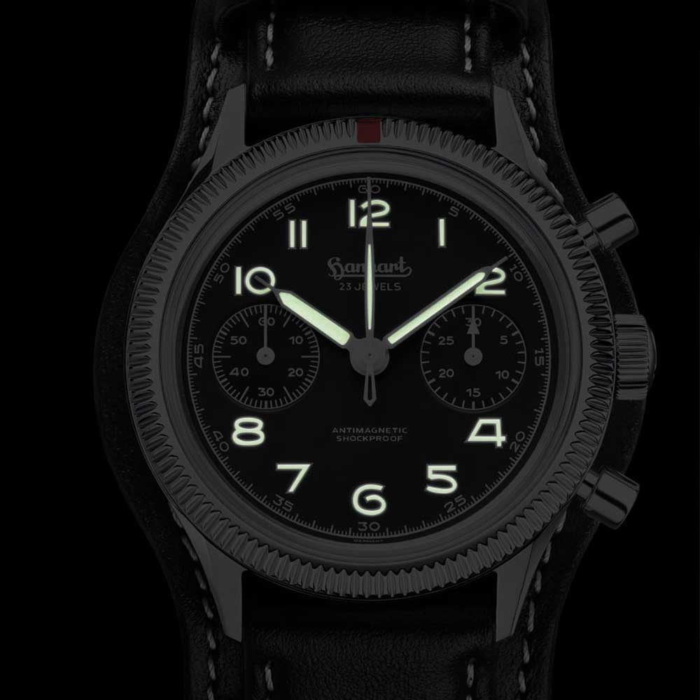 Hanhart 417 ES 1954 Edelstahl