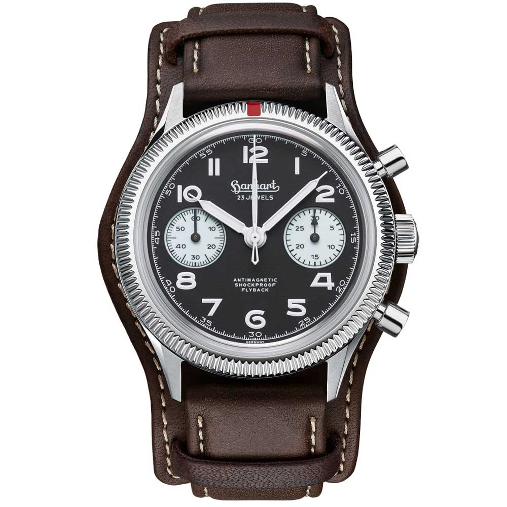 Hanhart 417 ES 1954 Flyback Reverse Panda