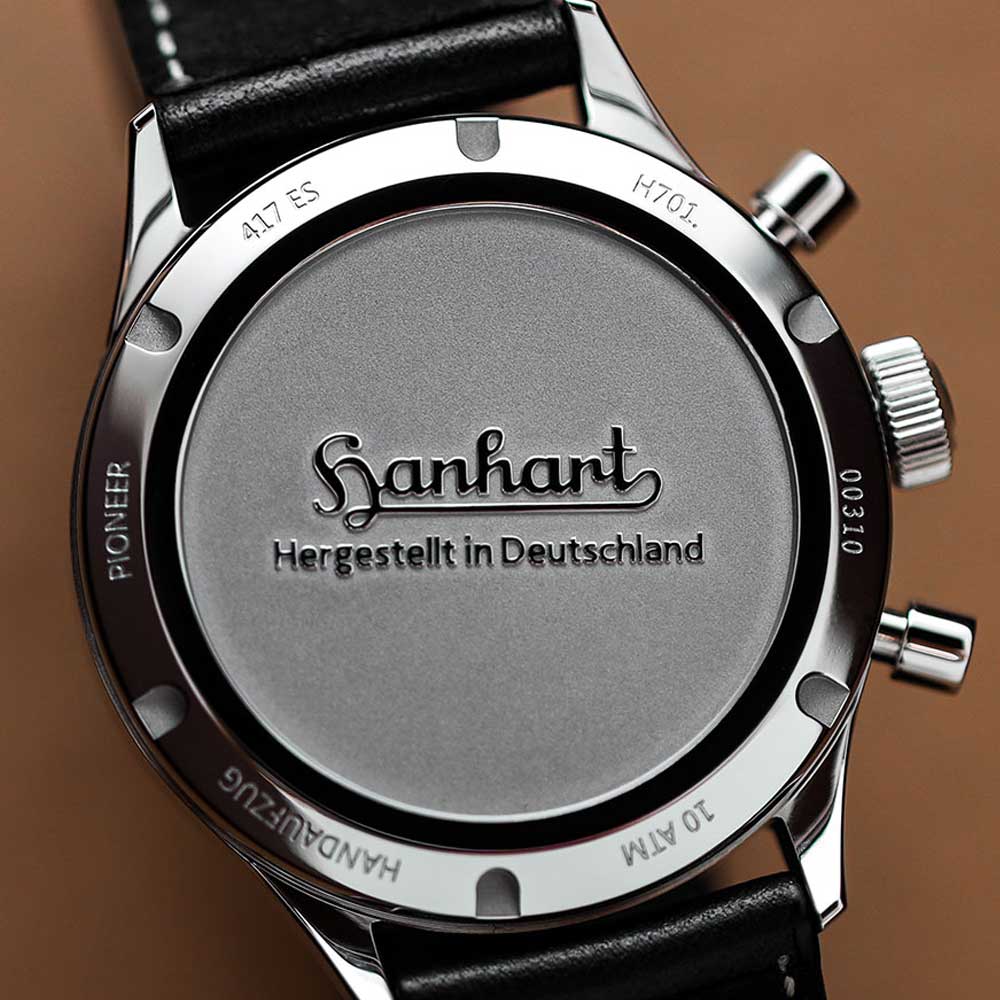 Hanhart 417 ES 1954 Flyback Reverse Panda