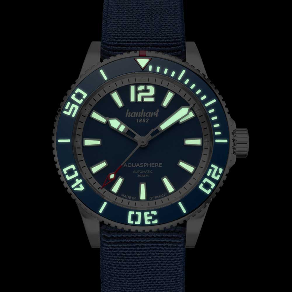 Hanhart AQUASPHERE FreeFall Blue