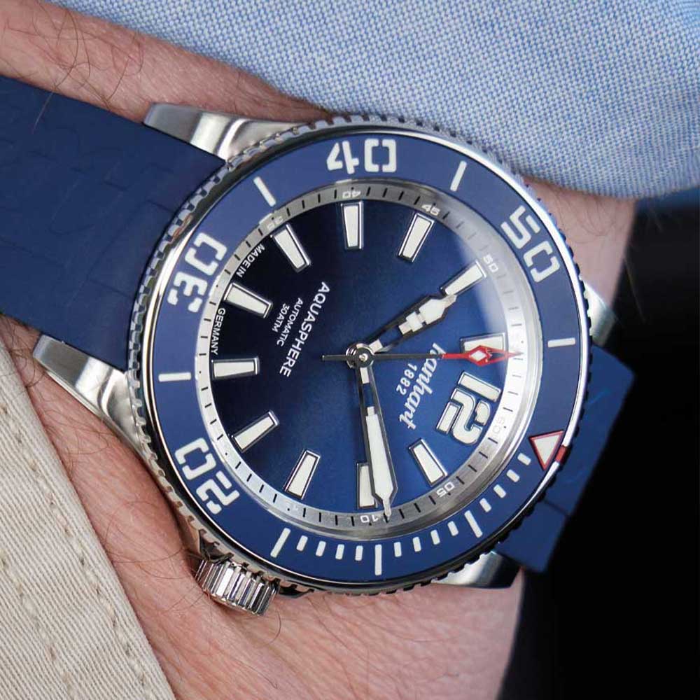 Hanhart AQUASPHERE Ocean Fade, 42mm