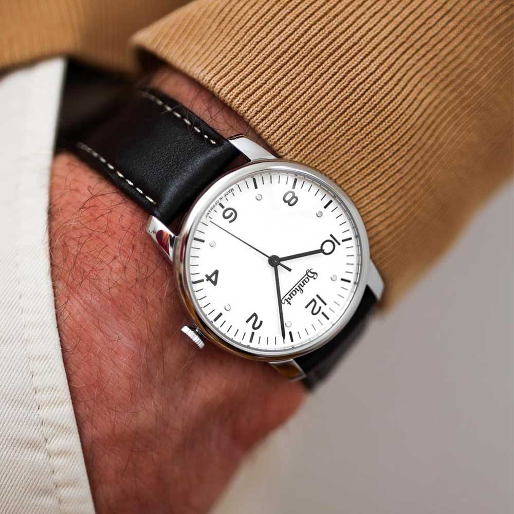 Hanhart PIONEER Silva Weiß Edelstahl