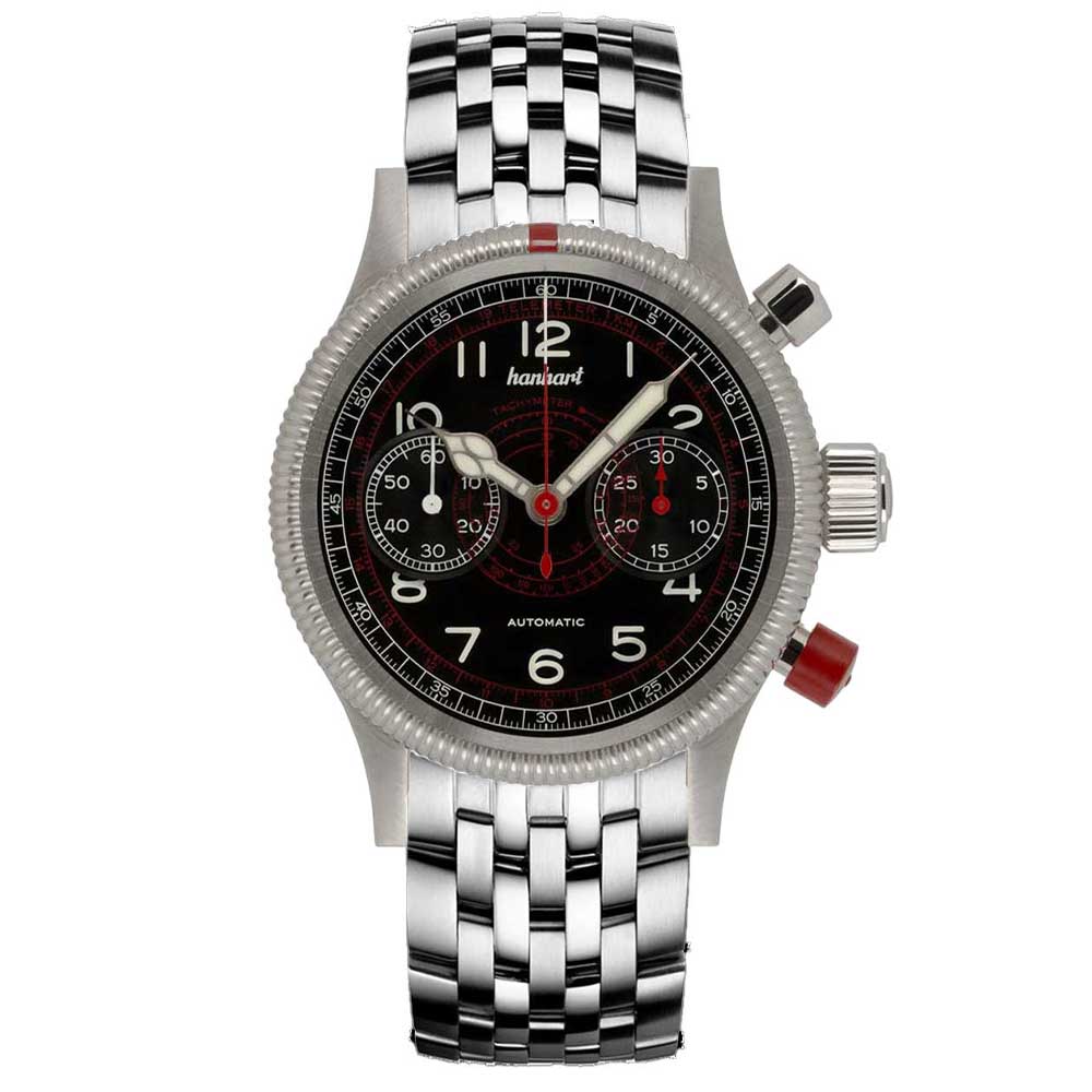 Hanhart PIONEER TachyTele schwarz Edelstahl