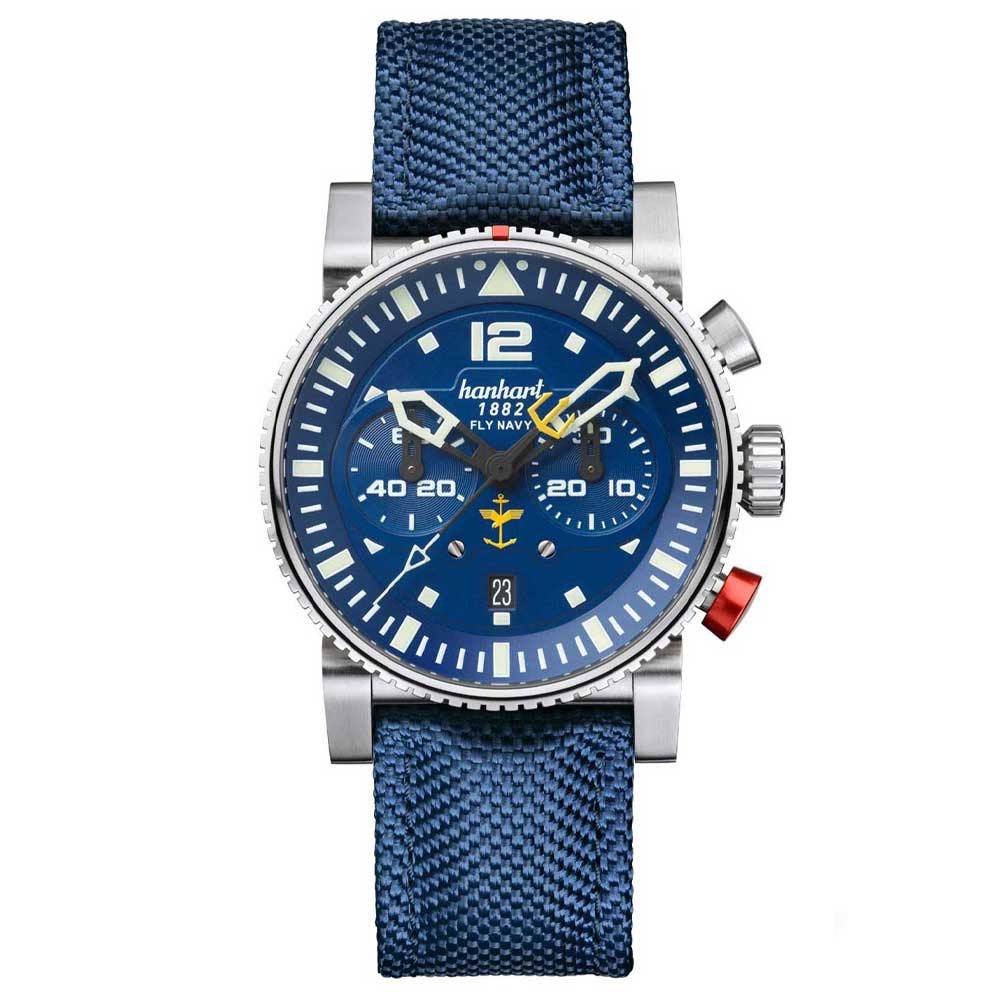 Hanhart PRIMUS FLY NAVY PVD MFG3