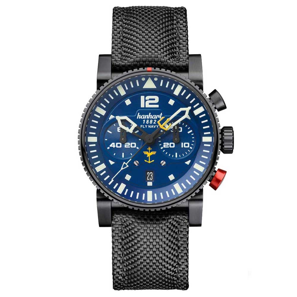 Hanhart PRIMUS FLY NAVY PVD MFG5