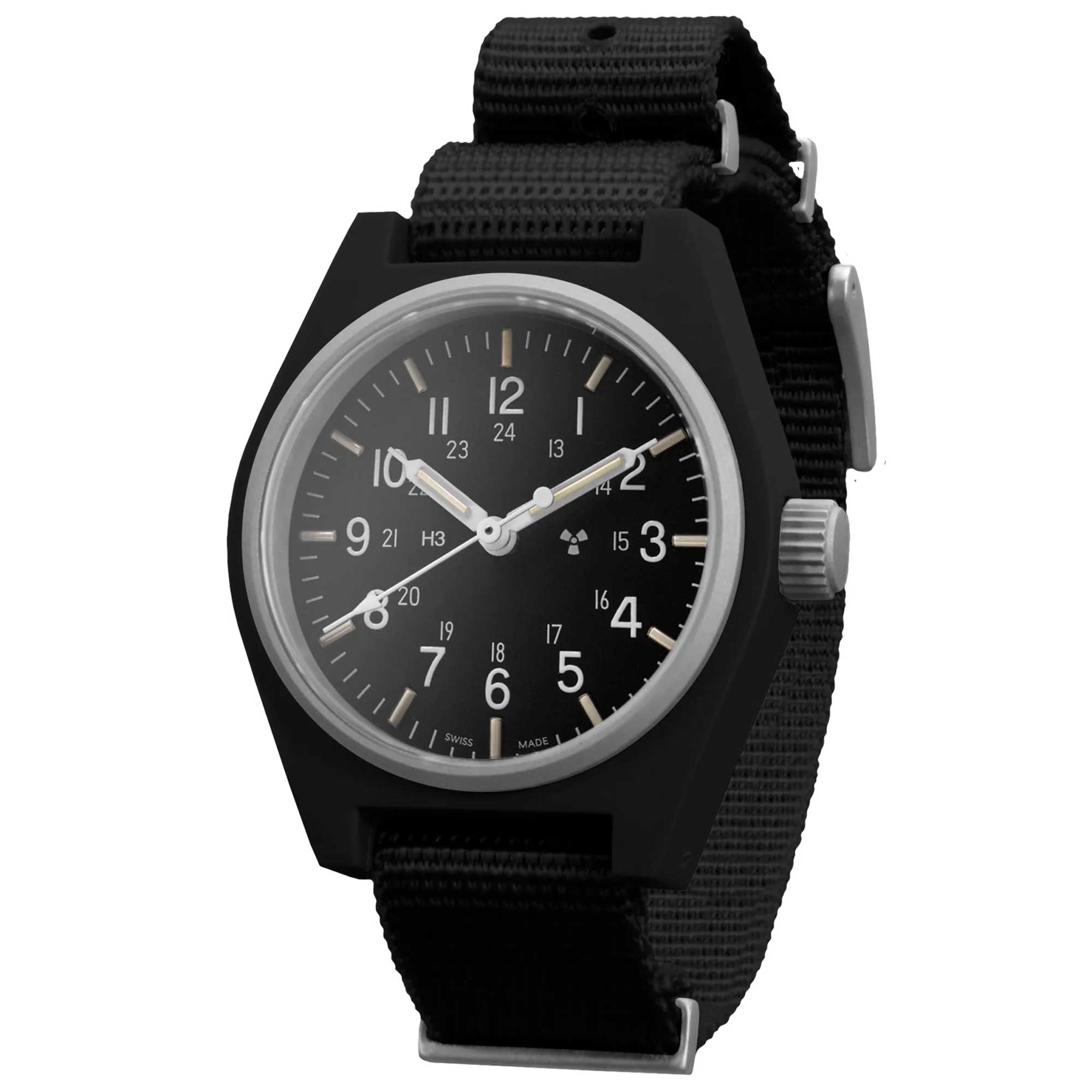 MARATHON 34mm Black General Purpose Quartz GPQ – WW194004BK