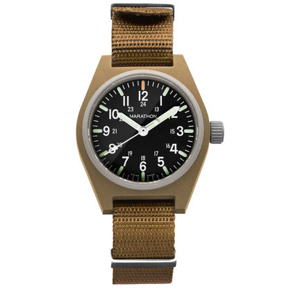 MARATHON 34mm Desert Tan General Purpose Quartz GPQ – MaraGlo – WW194009DT