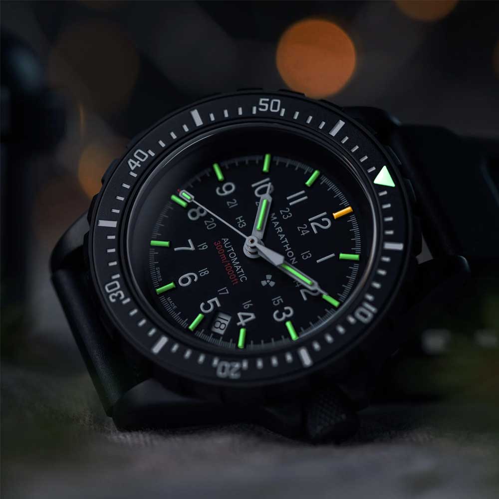 MARATHON 41mm ANTHRACITE LARGE DIVER'S AUTOMATIC (GSAR) WW194006BK-0130