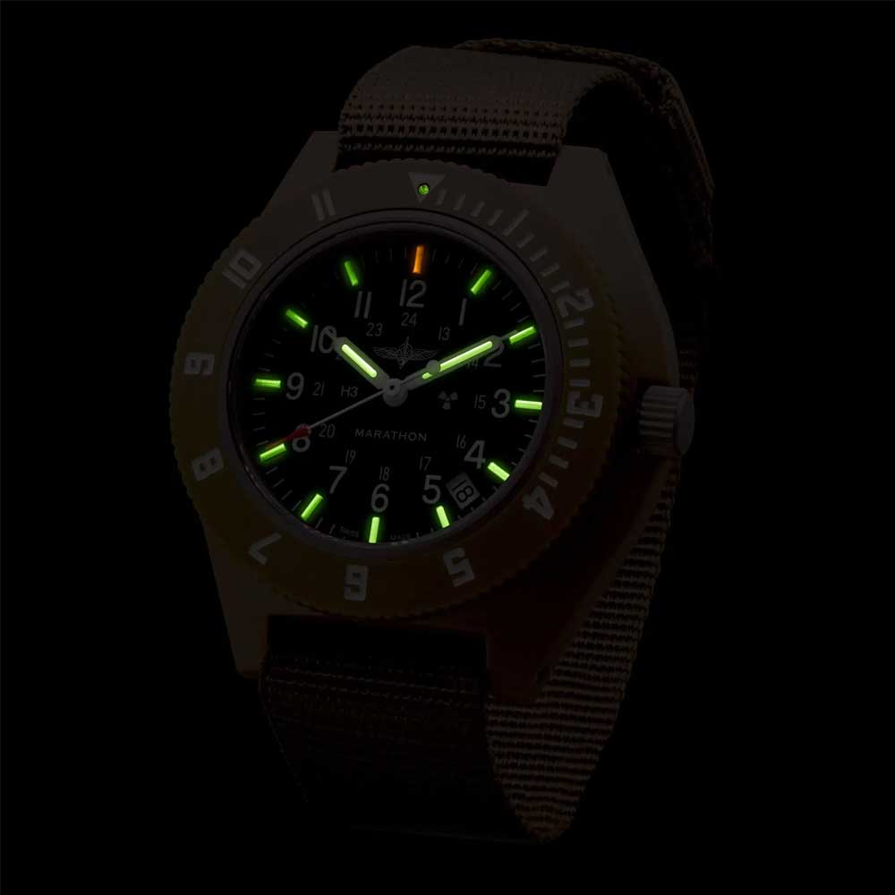 MARATHON 41mm Duvdevan Desert Tan Pilot Navigator – WW194013DT