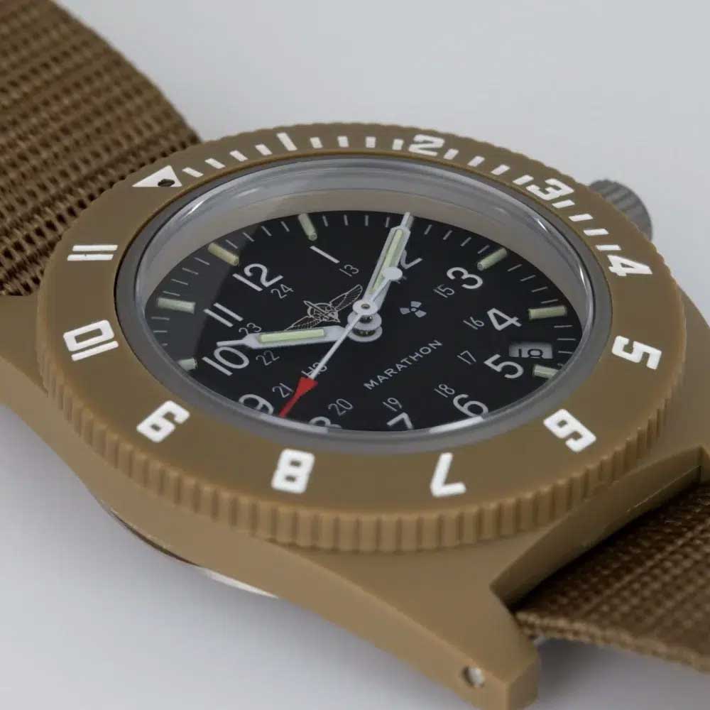 MARATHON 41mm Duvdevan Desert Tan Pilot Navigator – WW194013DT