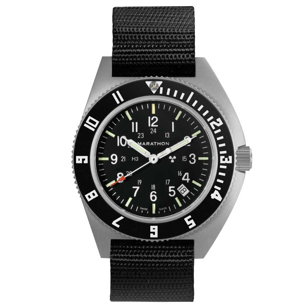 MARATHON 41mm STEEL NAVIGATOR DATE (SSNAV-D) WW194013SS-0101