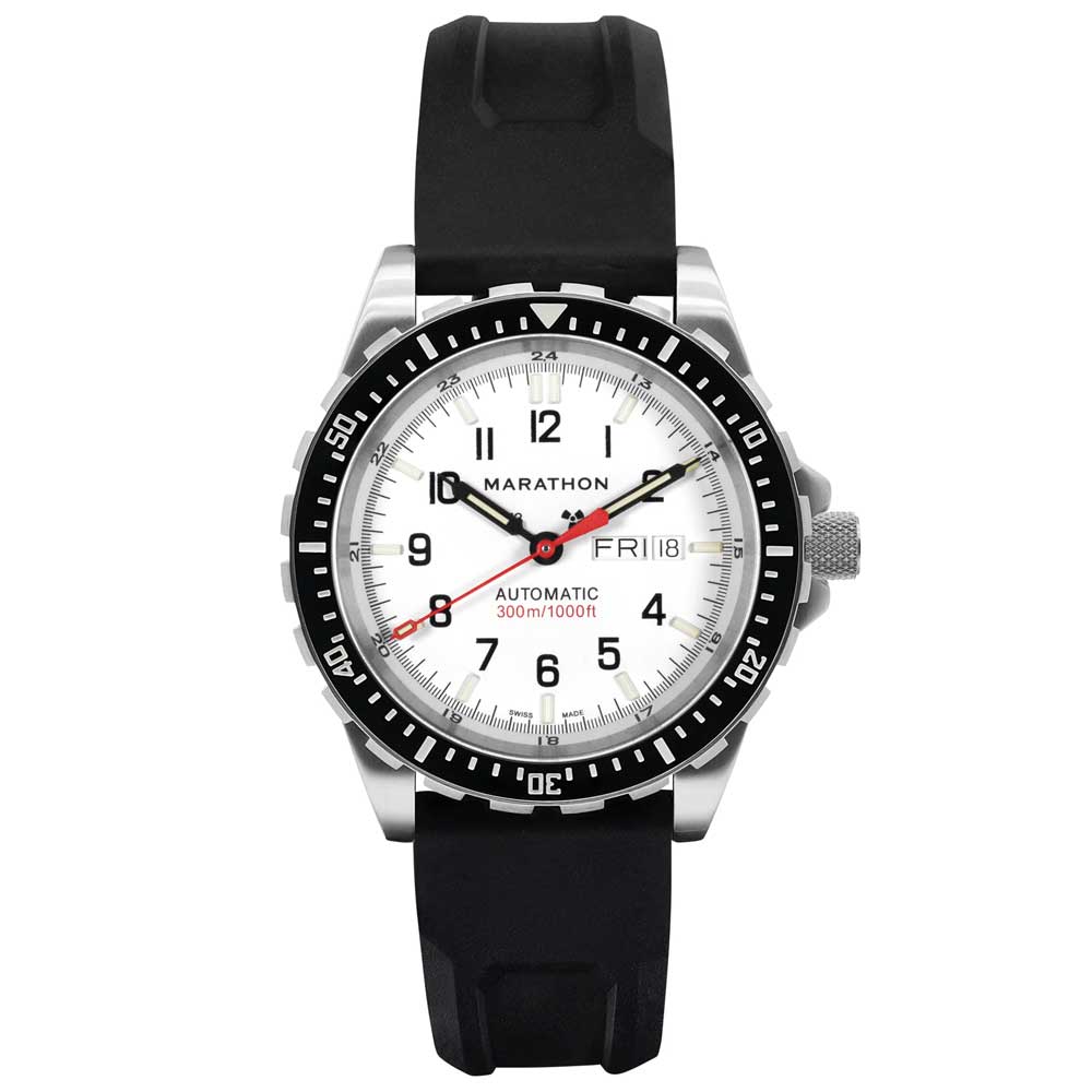 MARATHON 46mm ARCTIC EDITION JUMBO DAY/DATE AUTOMATIC (JDD) WW194018SS-0130