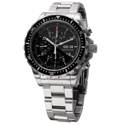 MARATHON 46mm CSAR Jumbo Diver/Pilot Automatic Chronograph – WW194014SS