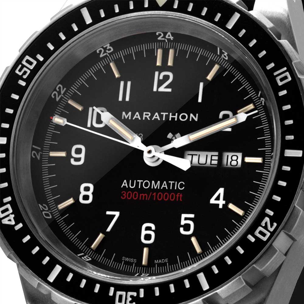 MARATHON 46mm JUMBO DAY/DATE AUTOMATIC (JDD) WW194021SS-0130