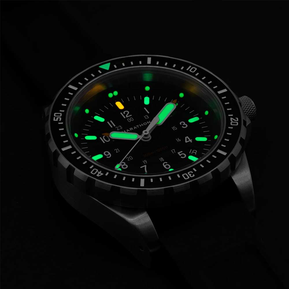 MARATHON 46mm JUMBO-TAUCHERQUARZ (JSAR) WW194018SS-0130