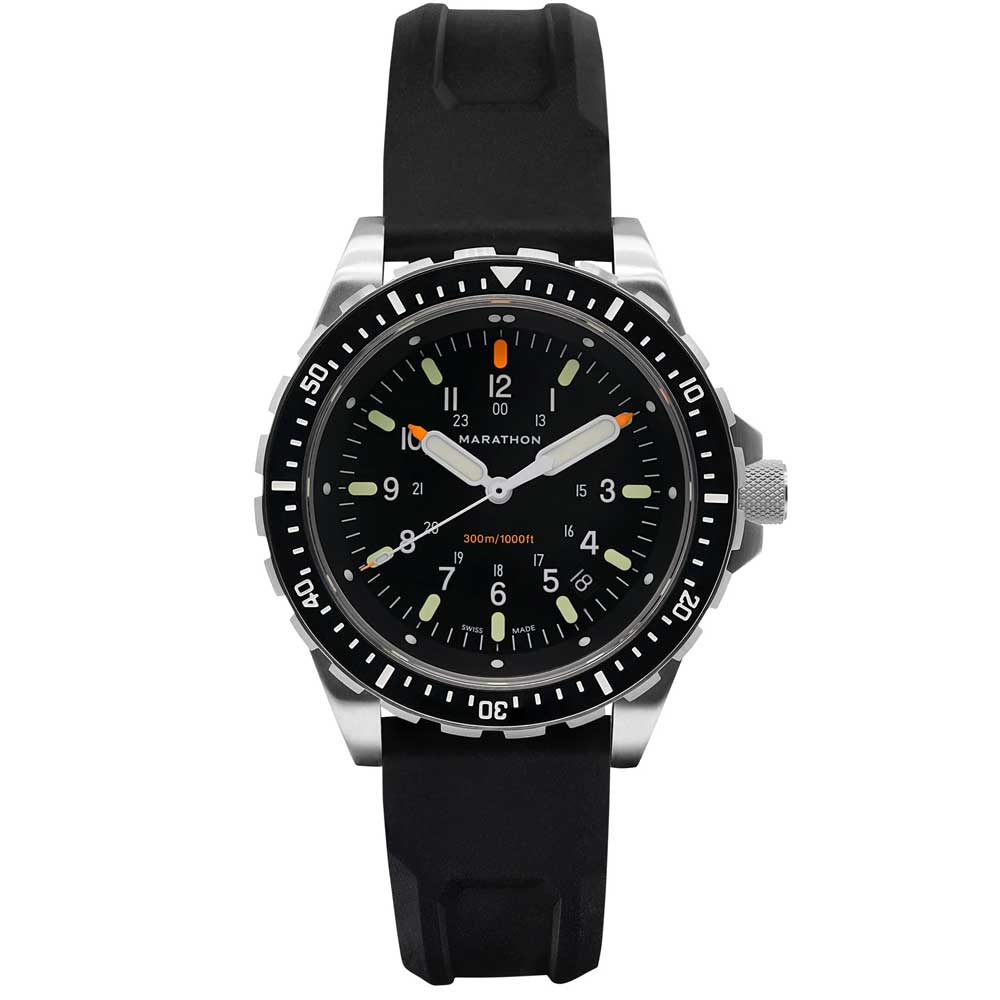 MARATHON 46mm JUMBO-TAUCHERQUARZ (JSAR) WW194018SS-0130