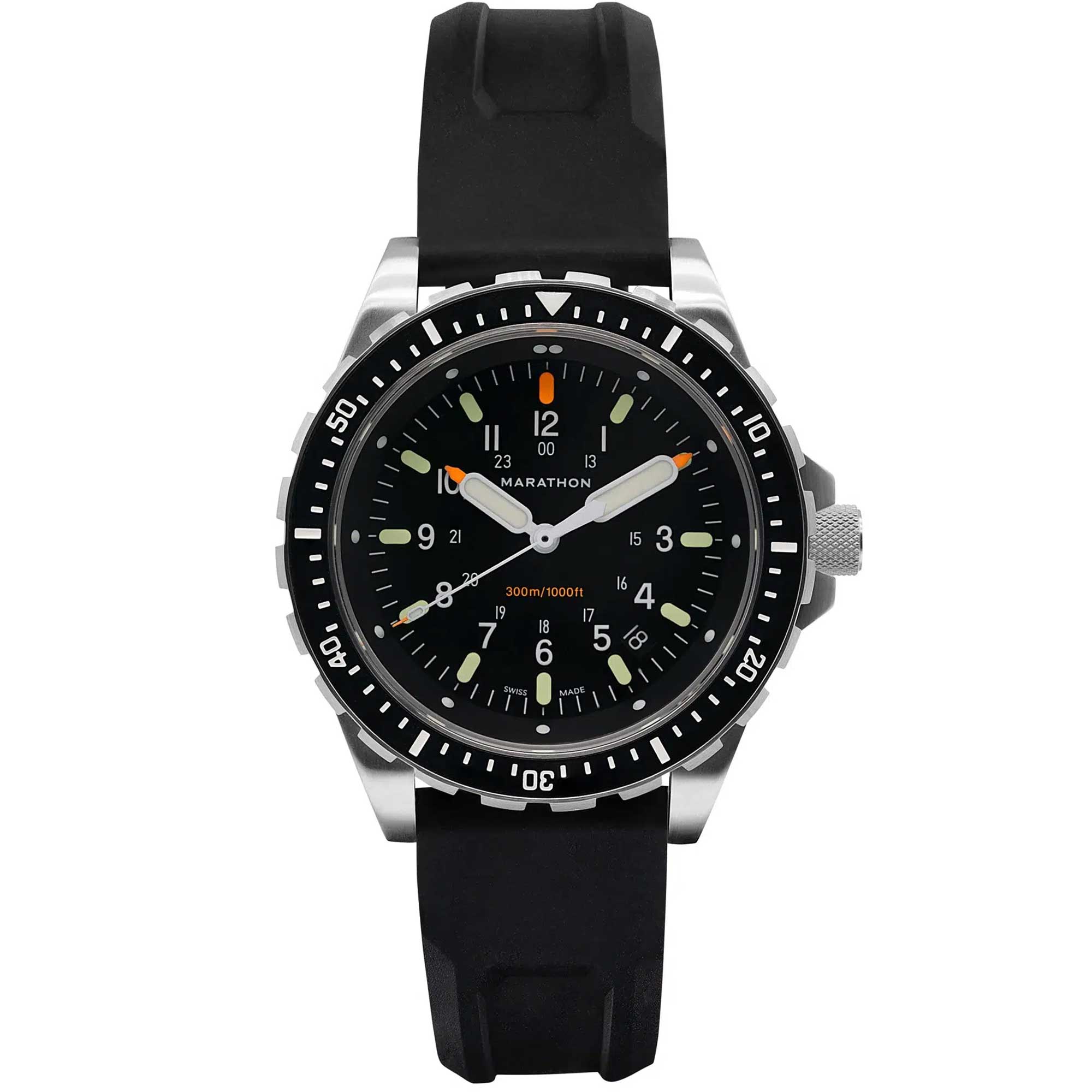 MARATHON 46mm Jumbo Diver JSAR Quarz – WW194018SS