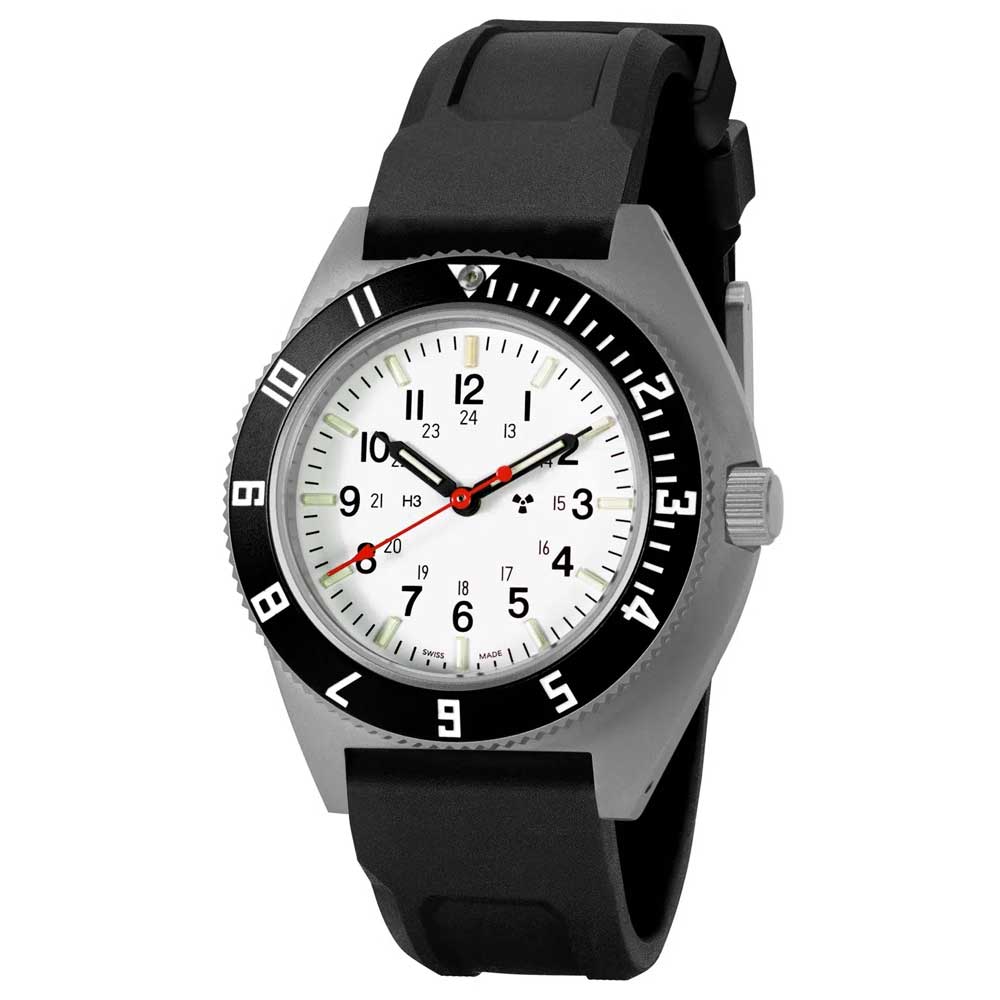 MARATHON SSNAV Arctic Steel Navigator Quarz – White Dial – WW194001SS