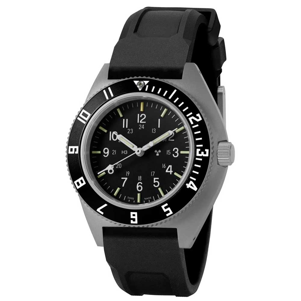 MARATHON SSNAV Steel Navigator Quarz Black Dial WW194001SS