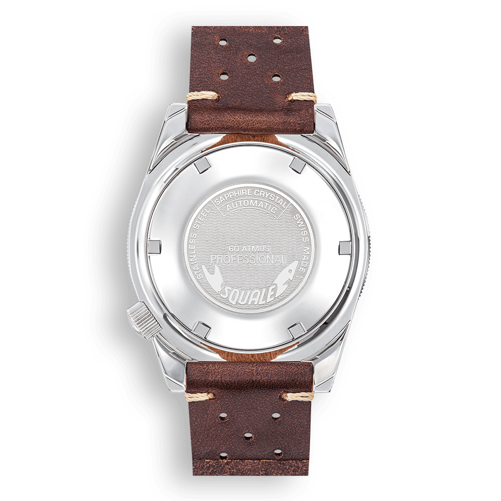 Squale Matic Chocolate Leather MATICXSD.PTS Lederband Taucheruhr