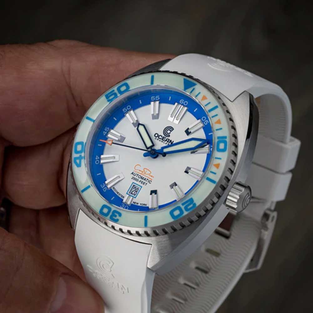 Ocean Crawler Core Diver - Spring Time 2024 - Full Lume Blue