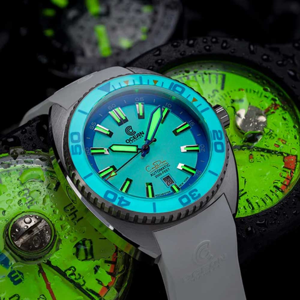 Ocean Crawler Core Diver - Spring Time 2024 - Full Lume Blue