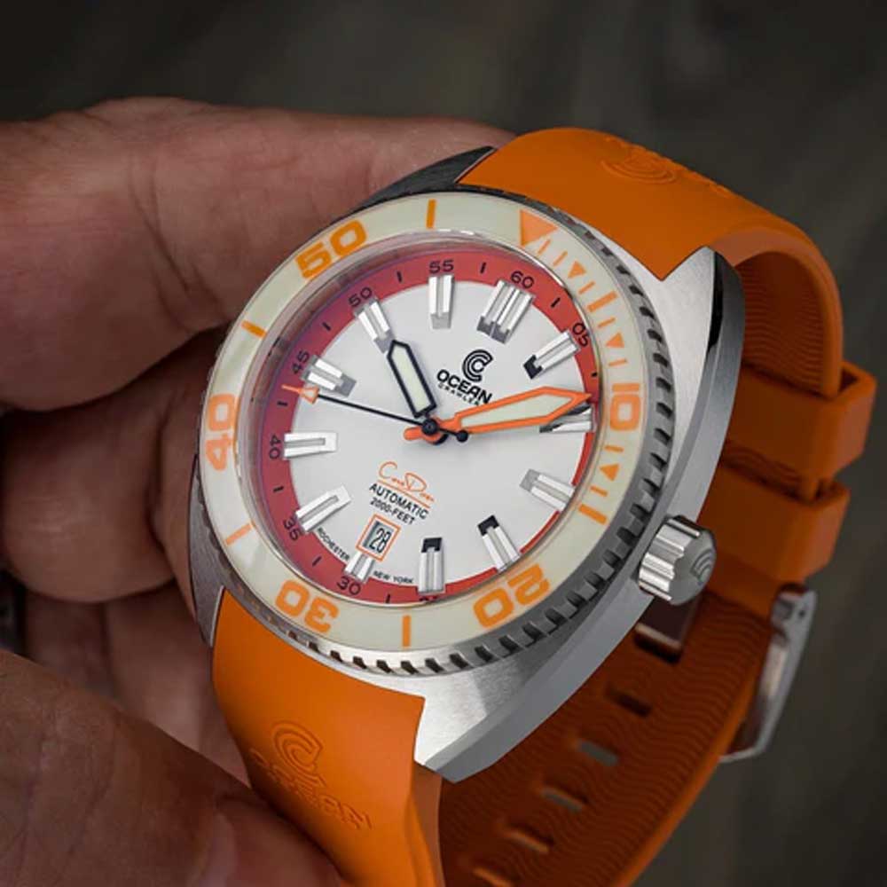 Ocean Crawler Core Diver - Spring Time 2024 - Full Lume Orange