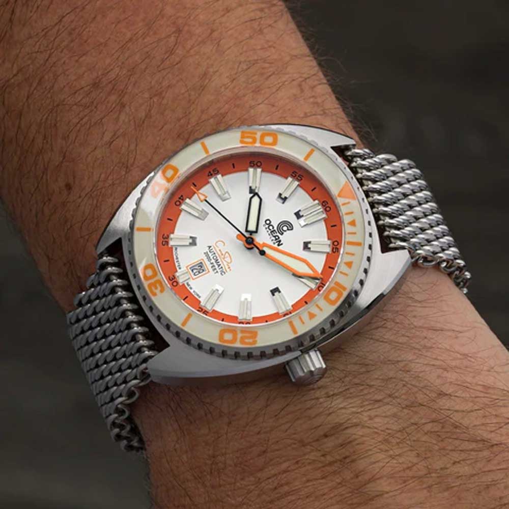 Ocean Crawler Core Diver - Spring Time 2024 - Full Lume Orange