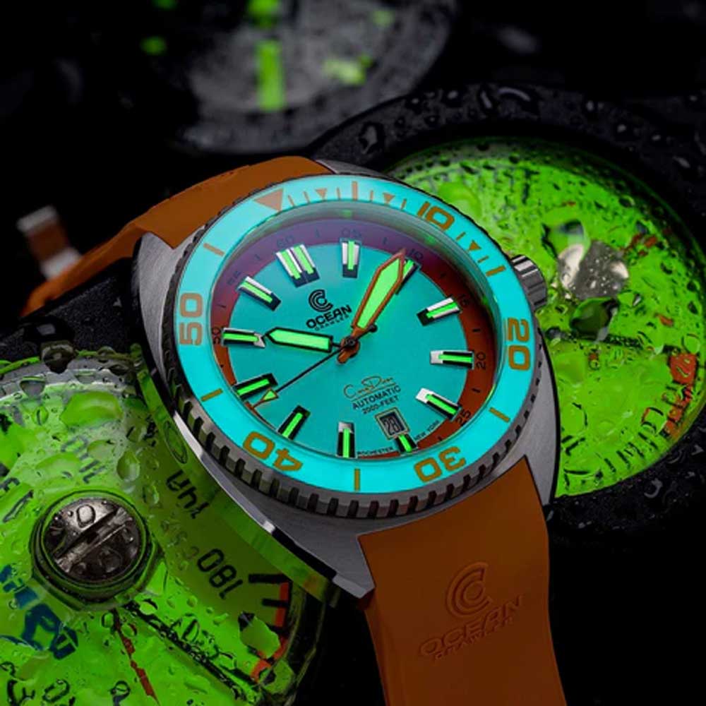 Ocean Crawler Core Diver - Spring Time 2024 - Full Lume Orange