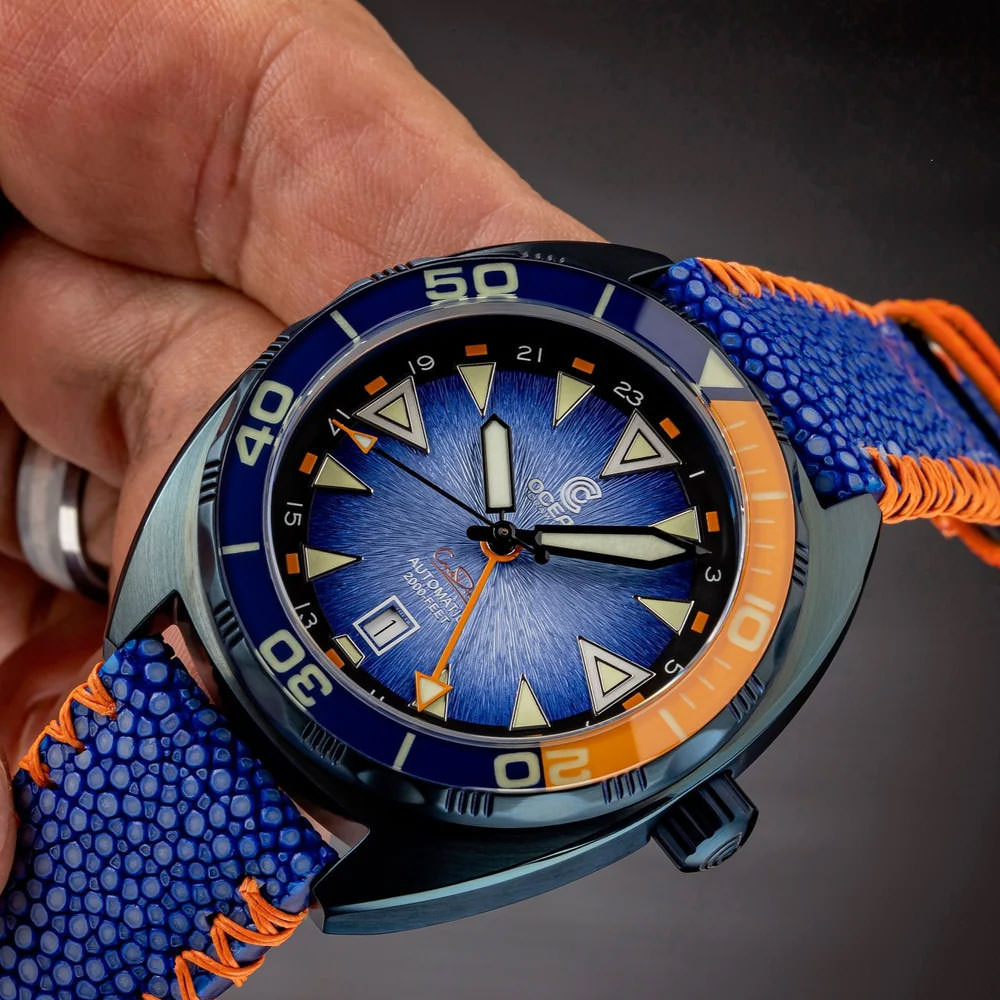 Ocean Crawler Core Diver GMT V3 - Blue Steel DLC