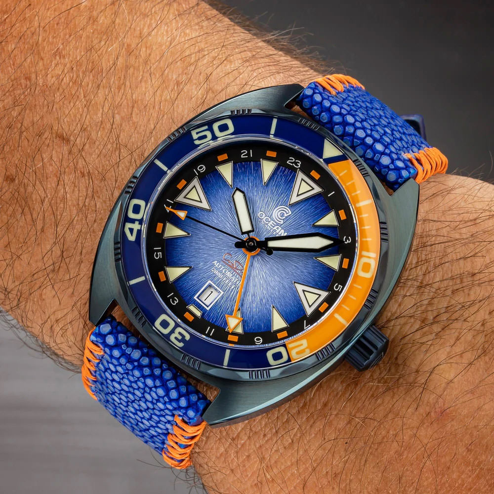 Ocean Crawler Core Diver GMT V3 - Blue Steel DLC