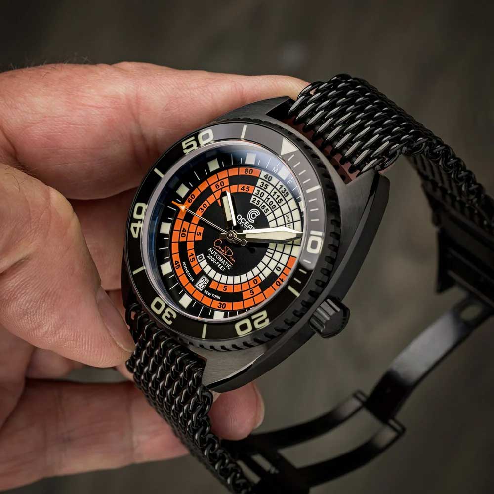 Ocean Crawler Decompression Timer - Black - DLC