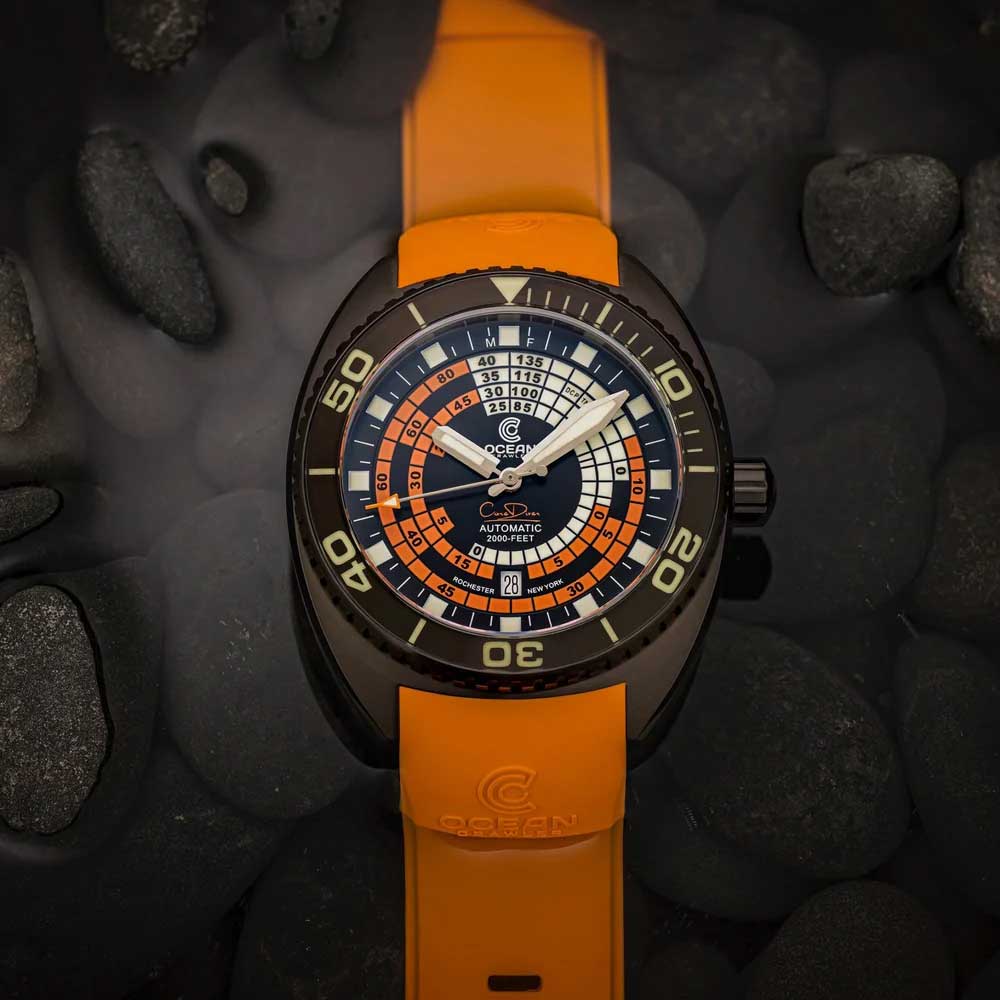 Ocean Crawler Decompression Timer - Black - DLC