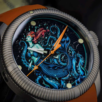 Ocean Crawler Mermaid - Ceramic-Enamel Dial - LE