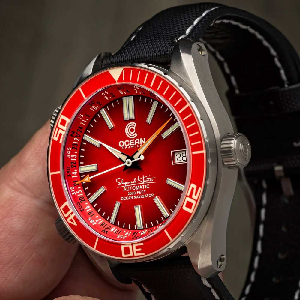 Ocean Crawler Ocean Navigator - Red V3 - Titanium - Preorder