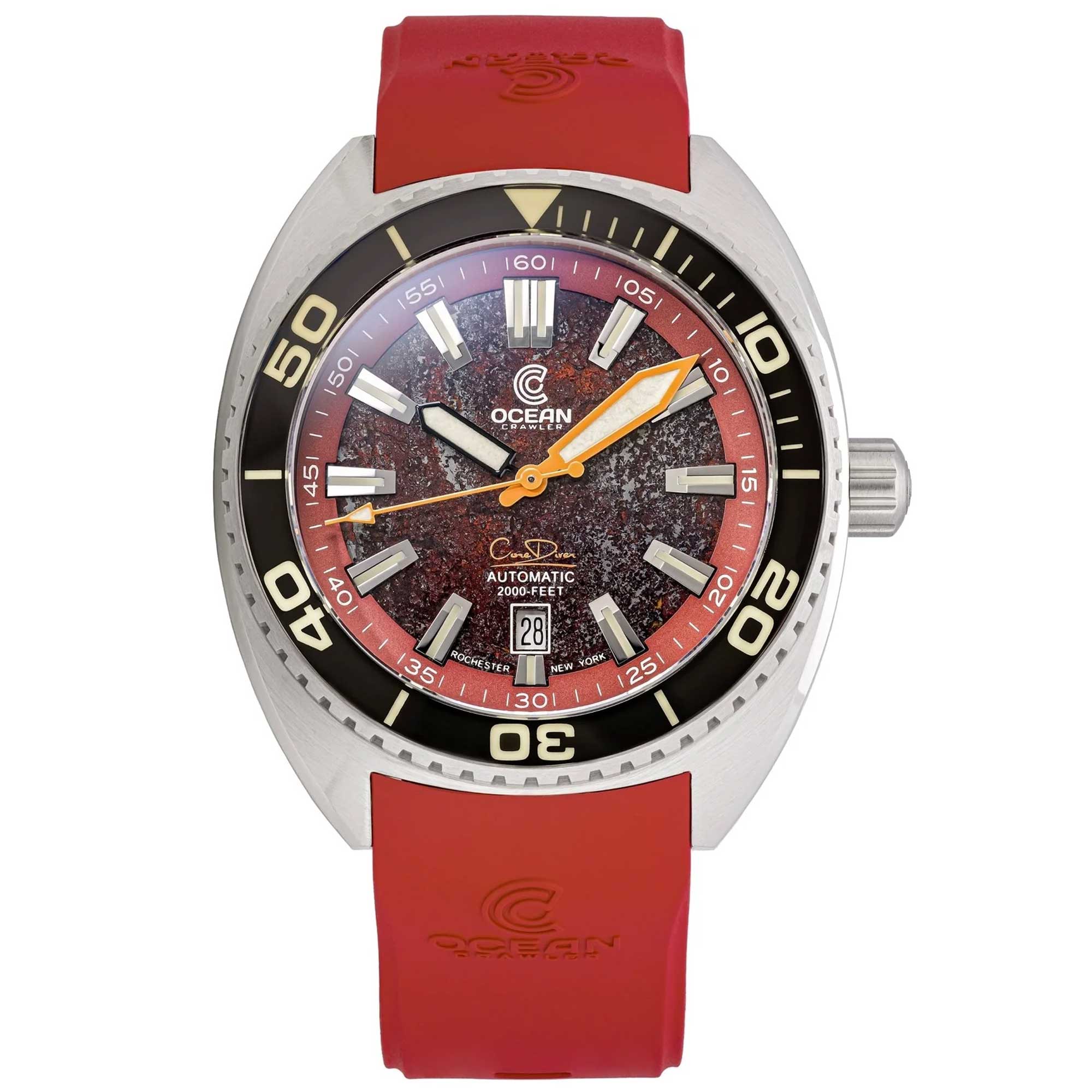 Ocean Crawler Core Diver - Rubellite Edition - 2 Straps Included - Limited 50