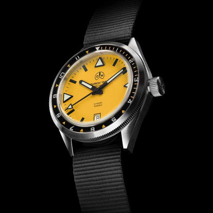 Ollech & Wajs C-1000 Giallo Cinturino RAF Nero