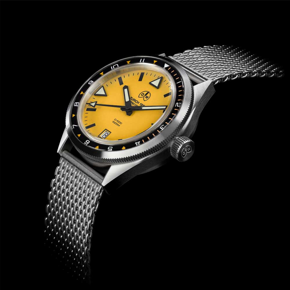 Ollech & Wajs C-1000 Giallo Cinturino RAF Nero