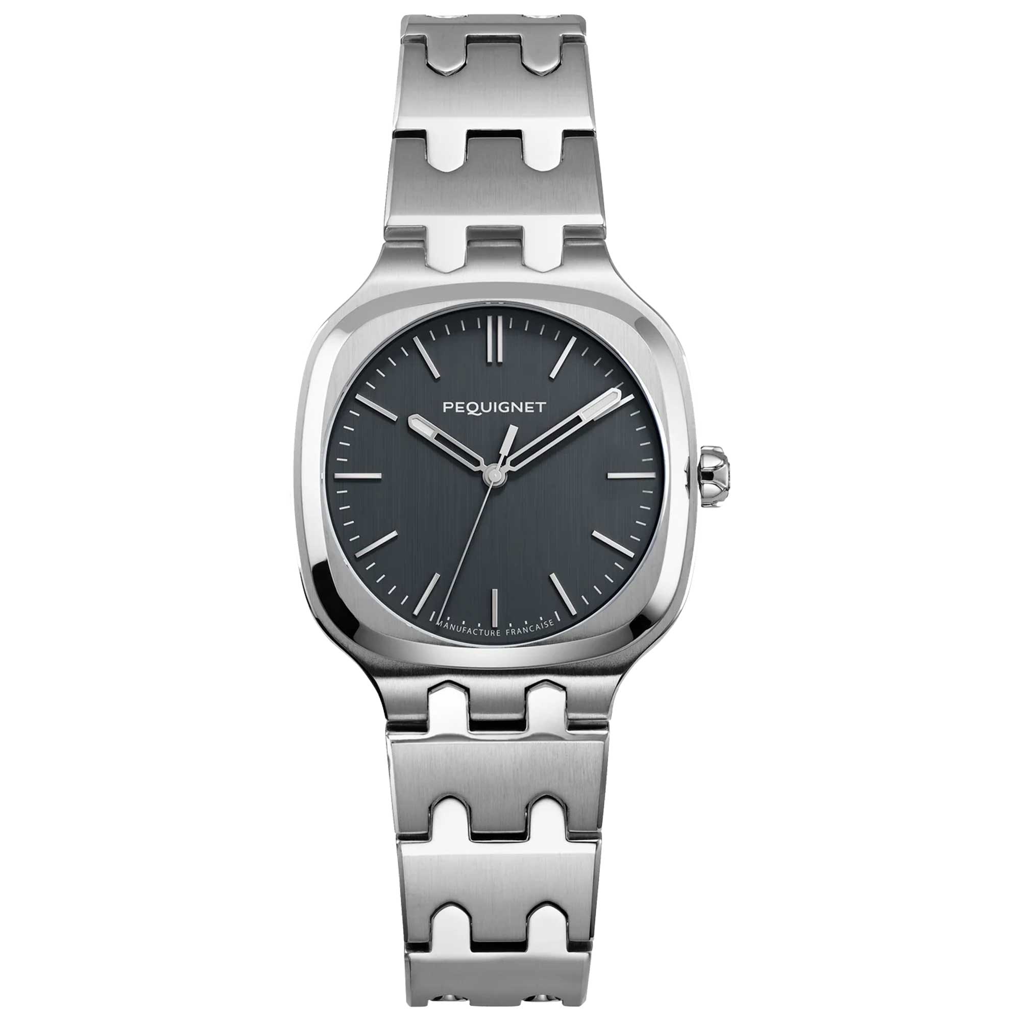 PEQUIGNET CONCORDE tief anthrazitfarbenen Zifferblatt 9042443